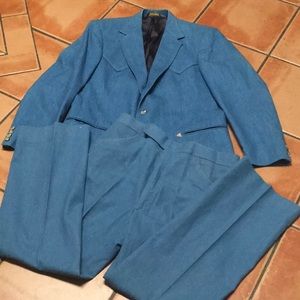 Vintage Sz 42r Haggar Mustang Western 